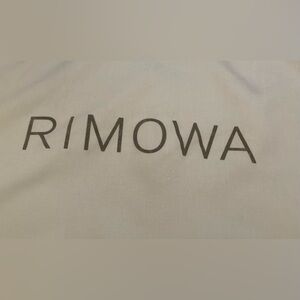RIMOWA oversized X LARGE drawstring creme’ color dust bag LNWOT